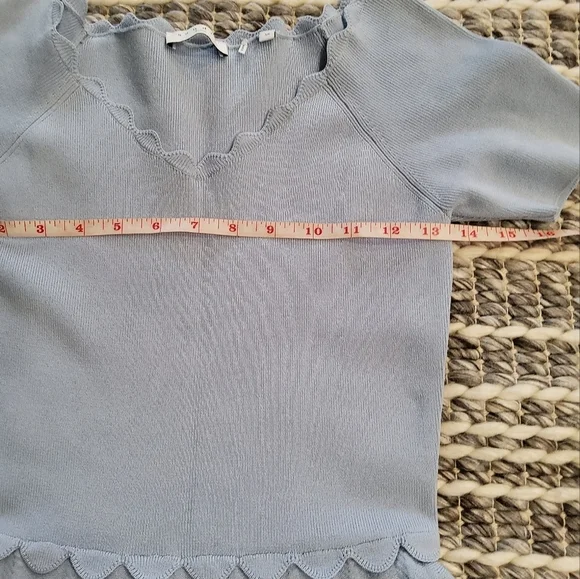 Sandro Meissa Fit Flare Knit Mini Dress Size 38 - Picture 13 of 16